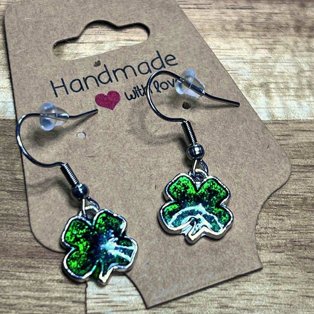 St. Patrick’s Day Shamrock Earrings